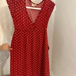 Red Polka Dot Dress